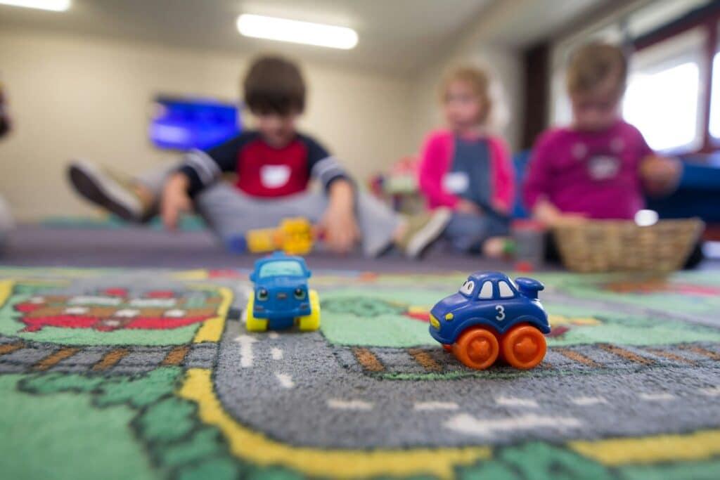Professionelle Reinigung von Matratzen und Teppichen in KITAs und Kindergärten in Dresden