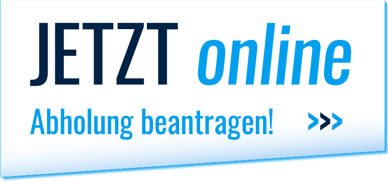 Button zur Online-Beauftragung einer Teppichreinigung aktiv